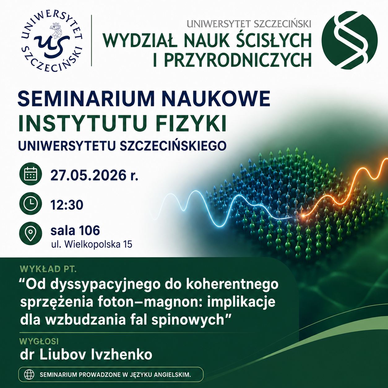 Seminarium Naukowe Instytutu Fizyki